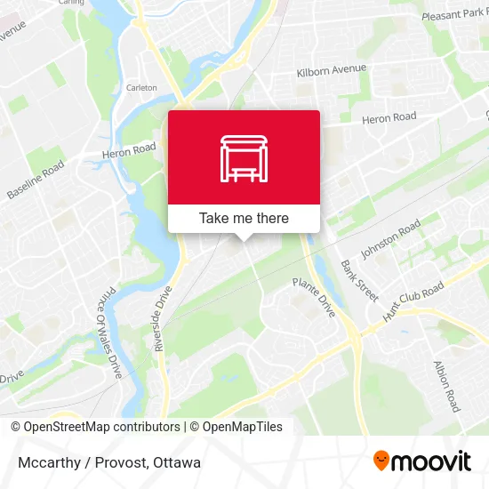 Mccarthy / Provost map