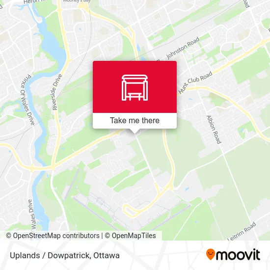 Uplands / Dowpatrick map