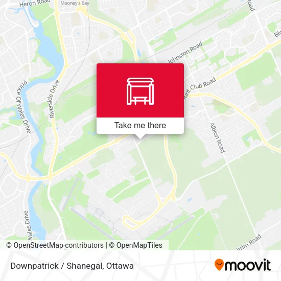 Downpatrick / Shanegal map