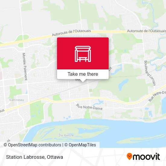 Station Labrosse map