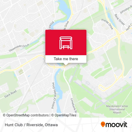 Hunt Club / Riverside map
