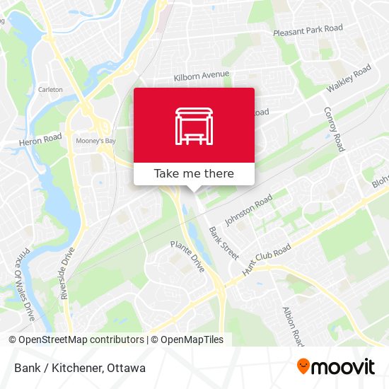 Bank / Kitchener map