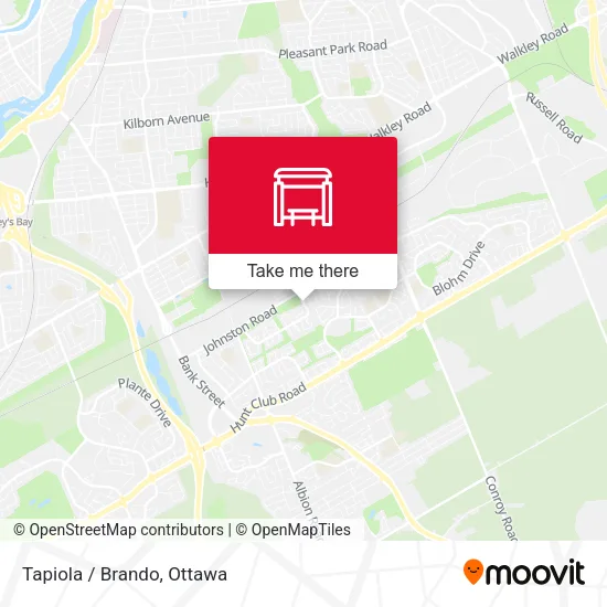 Tapiola / Brando map