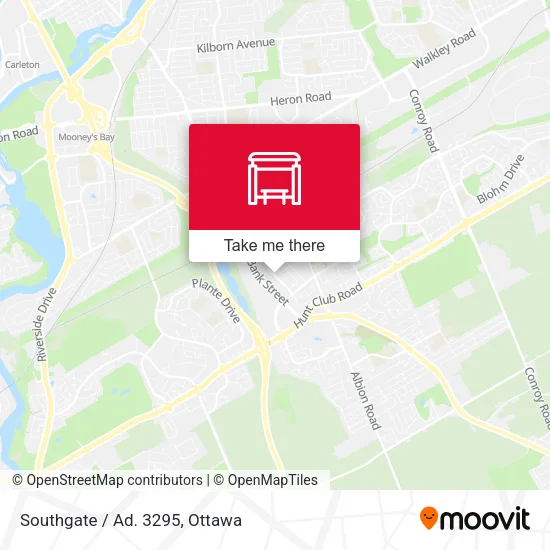 Southgate / Ad. 3295 map
