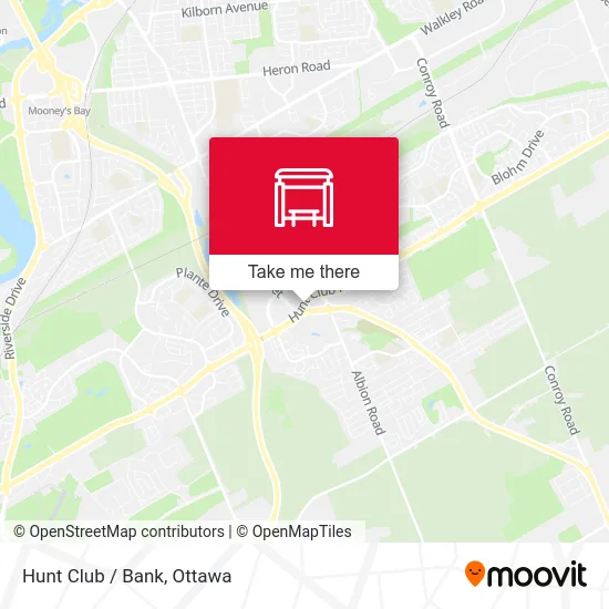 Hunt Club / Bank map