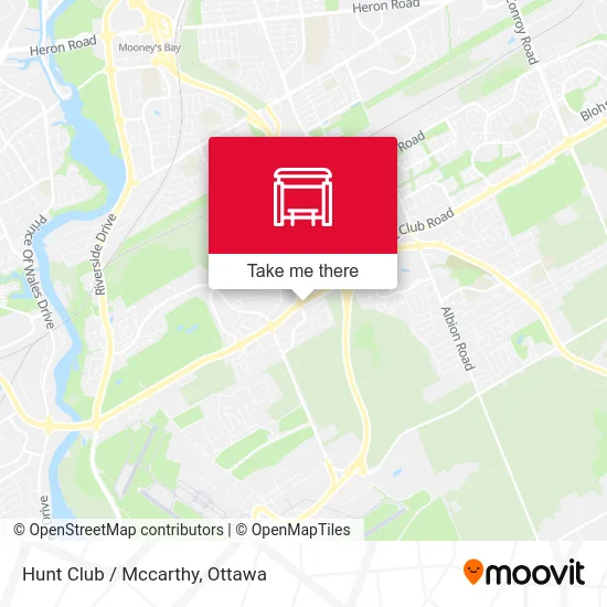Hunt Club / Mccarthy map