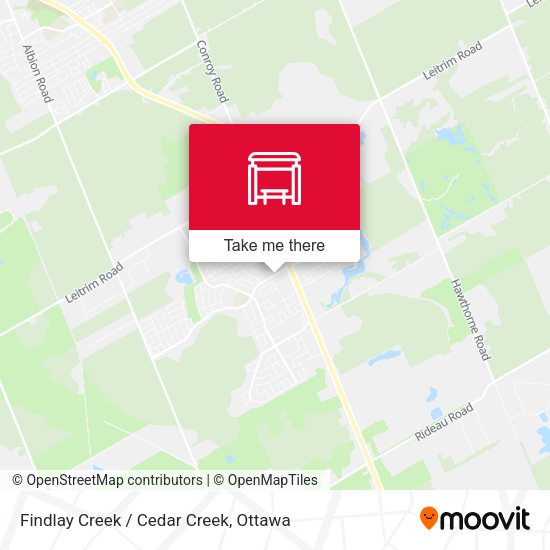 Findlay Creek / Cedar Creek plan