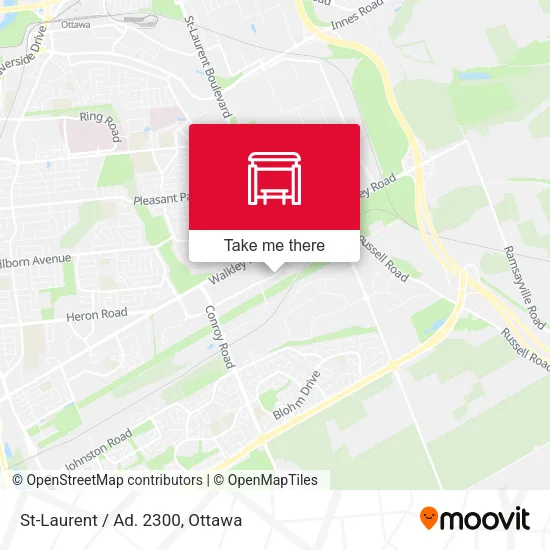 St-Laurent / Ad. 2300 map