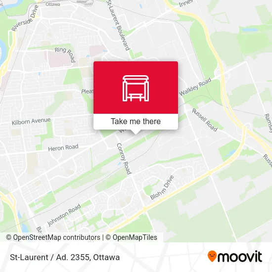 St-Laurent / Ad. 2355 map