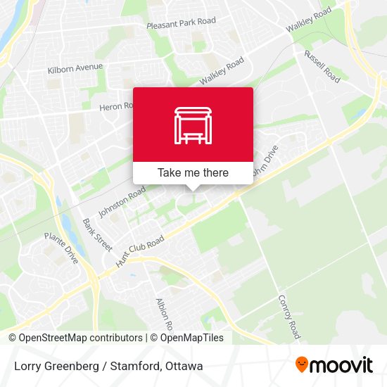 Lorry Greenberg / Stamford map
