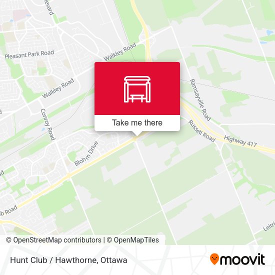 Hunt Club / Hawthorne plan