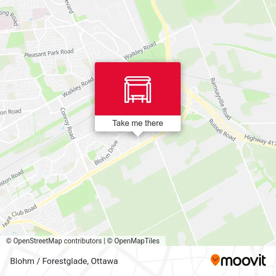 Blohm / Forestglade map