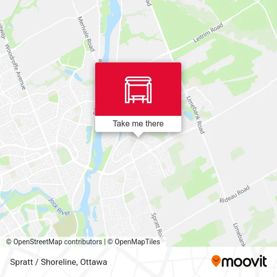 Spratt / Shoreline map