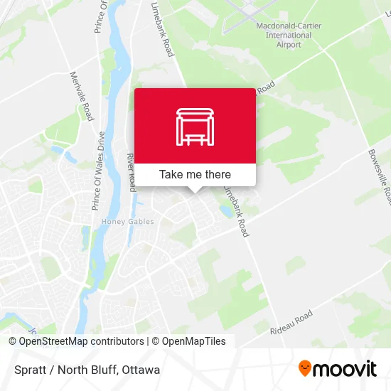 Spratt / North Bluff map