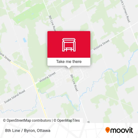 8th Line / Byron map