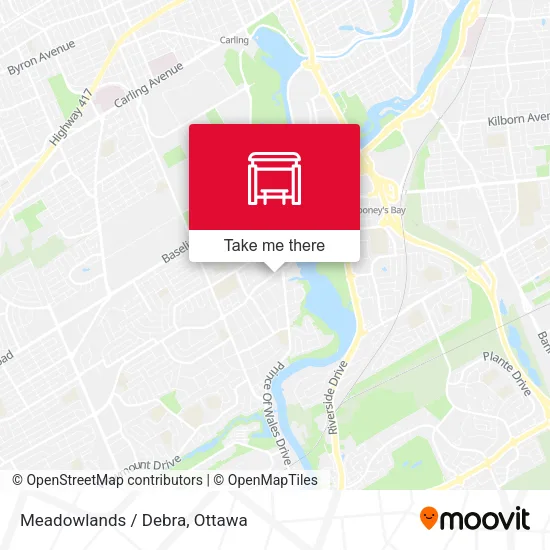 Meadowlands / Debra map