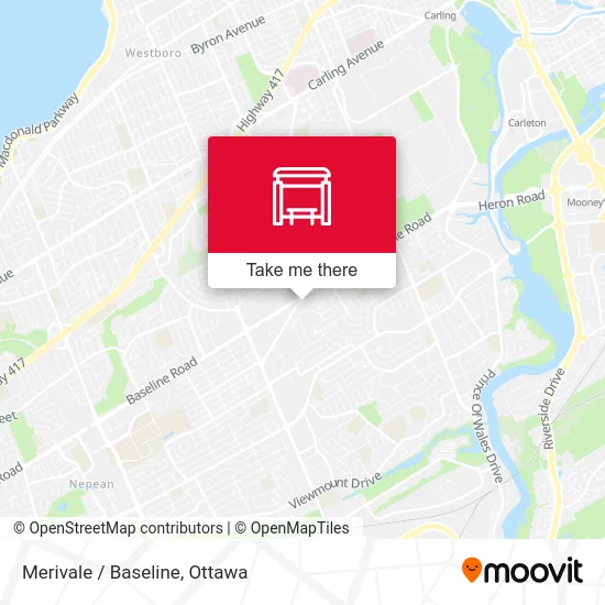 Merivale / Baseline map