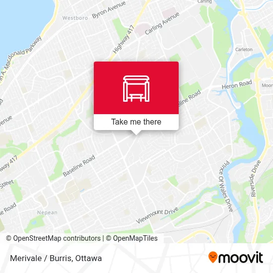 Merivale / Burris map