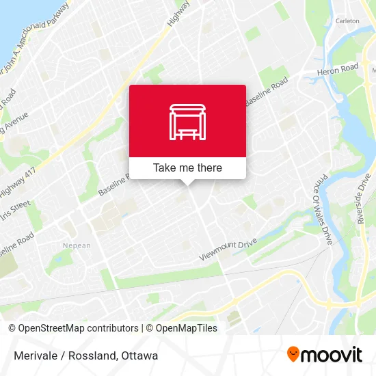 Merivale / Rossland map