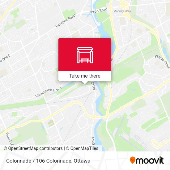 Colonnade / 106 Colonnade map