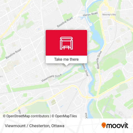 Viewmount / Chesterton map