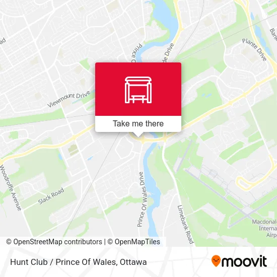 Hunt Club / Prince Of Wales map