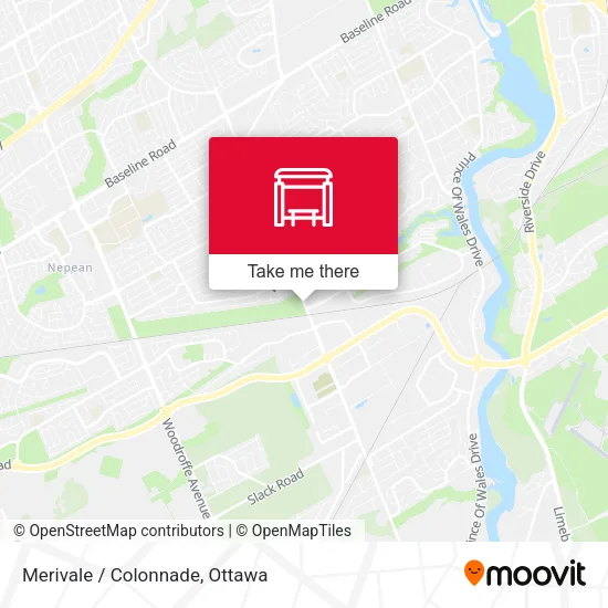 Merivale / Colonnade map