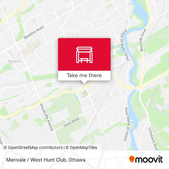 Merivale / West Hunt Club map