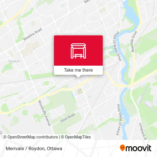 Merivale / Roydon map
