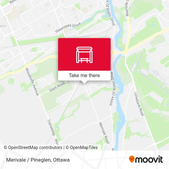 Merivale / Pineglen map