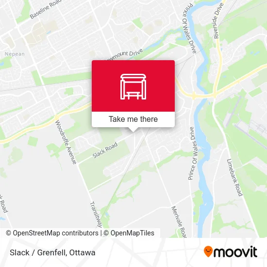 Slack / Grenfell map
