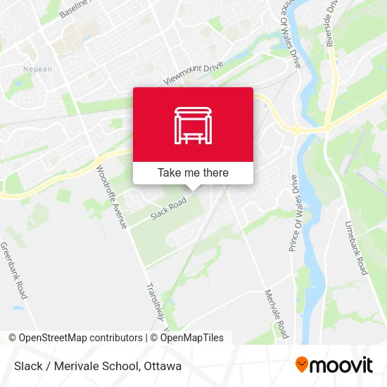 Slack / Merivale School map