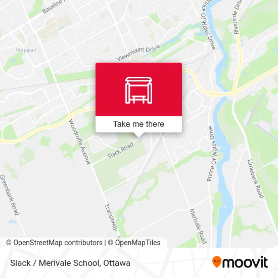 Slack / Merivale School map