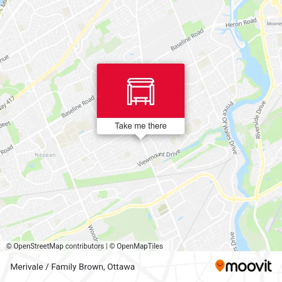 Merivale / Family Brown map