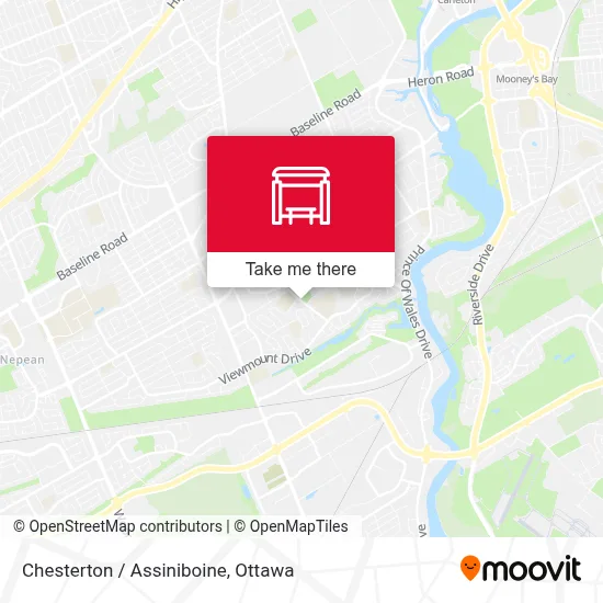 Chesterton / Assiniboine map