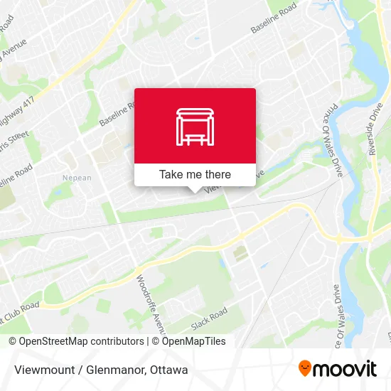Viewmount / Glenmanor map