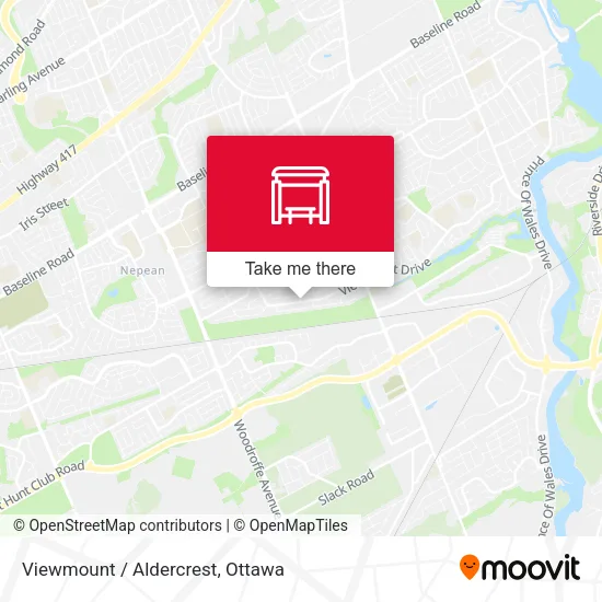 Viewmount / Aldercrest map