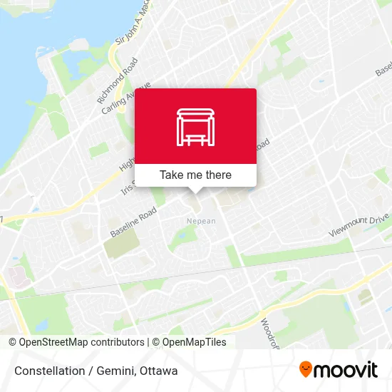 Constellation / Gemini map