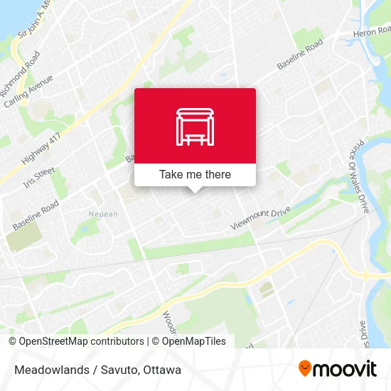 Meadowlands / Savuto map