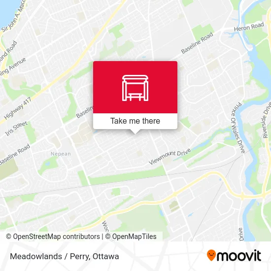 Meadowlands / Perry map