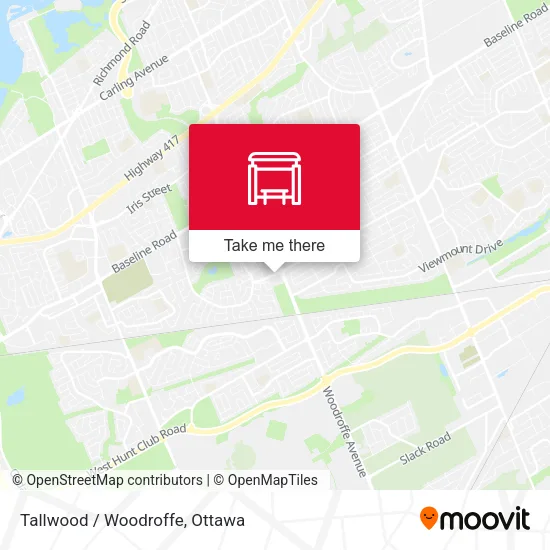 Tallwood / Woodroffe map