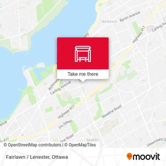 Fairlawn / Lenester map