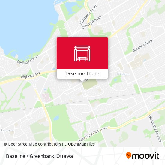 Baseline / Greenbank map