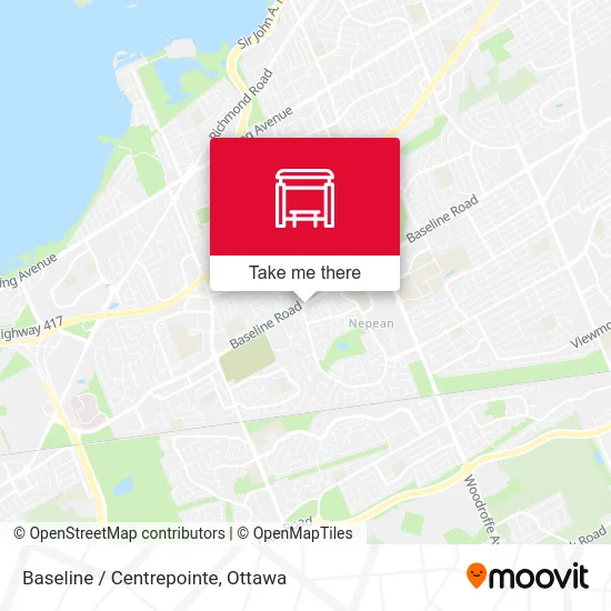 Baseline / Centrepointe map
