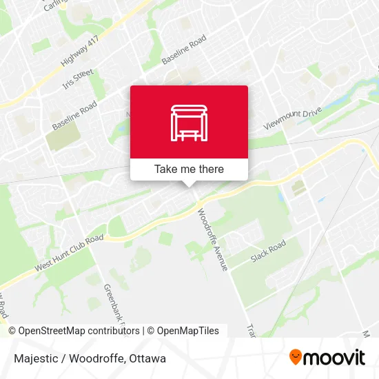 Majestic / Woodroffe map
