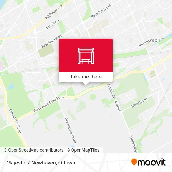 Majestic / Newhaven map