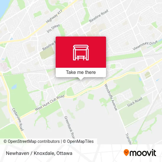 Newhaven / Knoxdale map