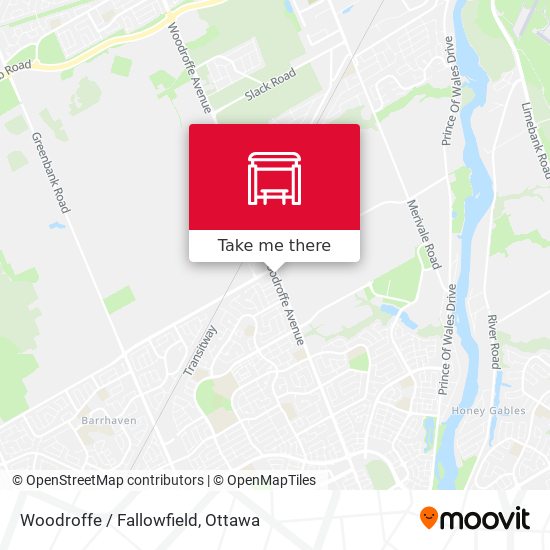 Woodroffe / Fallowfield map