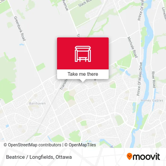 Beatrice / Longfields map