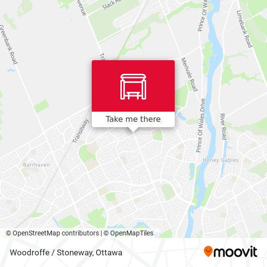 Woodroffe / Stoneway map